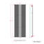 Flat Single Panel Vertical Designer Mirror Radiator-1143651689-1143651693