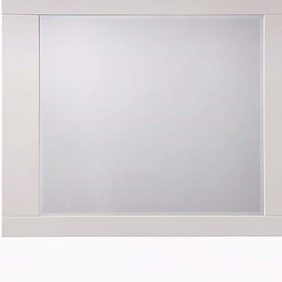 Naima II White High Gloss Finish Mirror