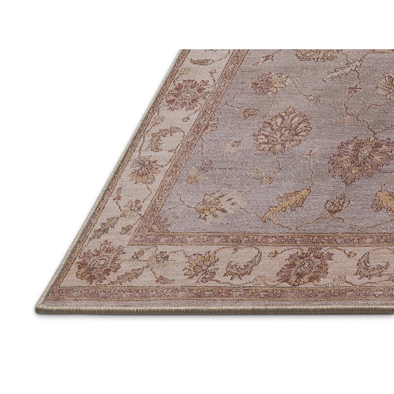 Tapis oriental gris / beige Harutiun, Rectangle 4 pi x 6 pi