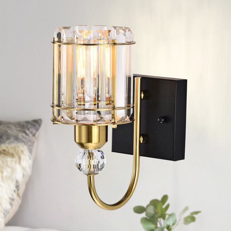 Plastic LED Candle Wall Light