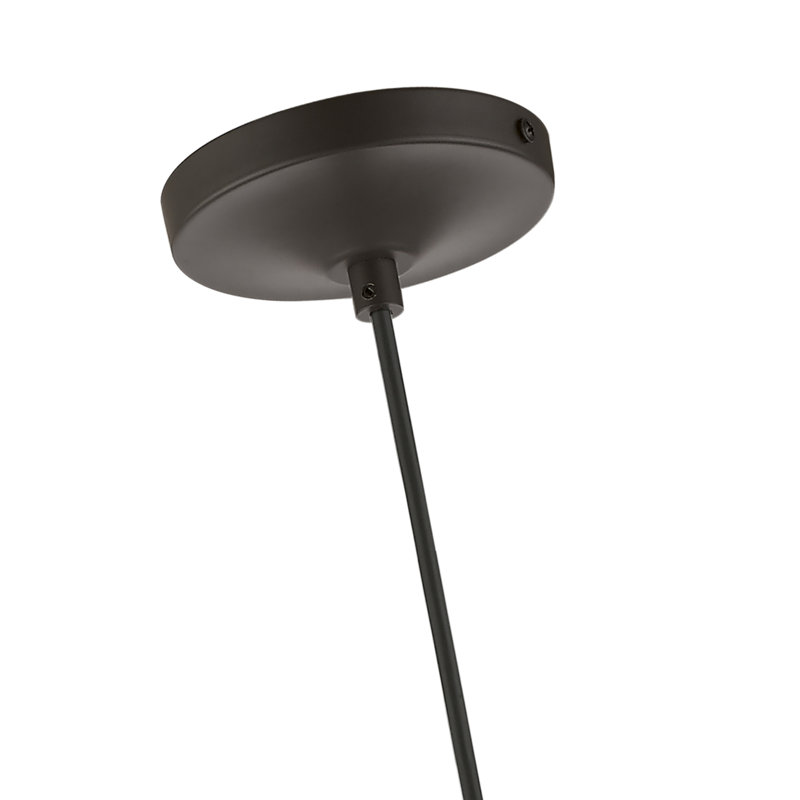 Luminaire suspendu unique et remarquable à 1 lumière Leore, Bronze / laiton antique