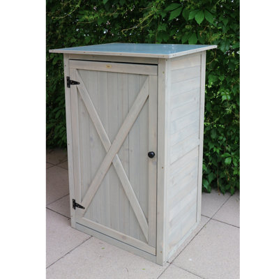 6 ft. W x 5 ft. Dome Garbage Shed