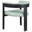 Habert Finished Upholstered Back Arm Chair-1223767012-1223767015