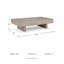 Table basse Dumel