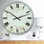 Sage Flowers - Oversized Cottage Wall Clock