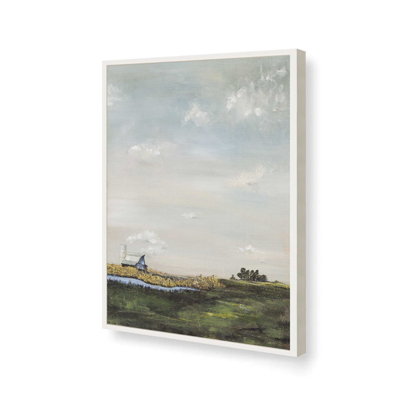 «Yellow» par Soulspeak & Sawdust, reproduction d'art, L 18 po x H 24 po, Impression encadrée, Blanc