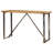 Aniyah 48.7'' Solid Wood Top Console Table