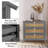 Commode décorative à 3 tiroirs Chusé, commode en rotin, armoire de rangement avec poignées en métal-1706671579