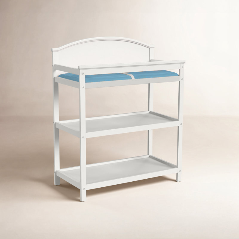 Icarus Solid Wood Changing Table, White