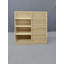 Organisateur de rangement pour enfants et bibliothèque pour enfants, étagère en bois multifonctionnelle à 4 niveaux avec présentoir pour salle de jeux et chambre d'enfant