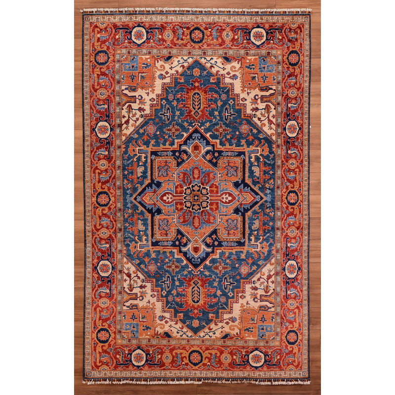 Tapis en laine et coton noué à la main Original