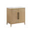 Meuble-lavabo simple 30 po avec comptoir en quartz Alsup-880372273-880372274