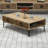 Modern Coffee Table, Oak Color, 41.3 x 13.6 x 23.6 inches | 100% Melamine Coated Particle Board, Thickness: 0.7 inches | Stylish and Functional Design for Living Room, Durable & Easy to Clean