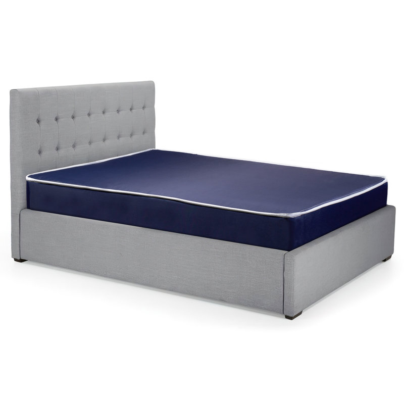 Matelas hybride en vinyle Killen, Simple, Pas de sommier tapissier