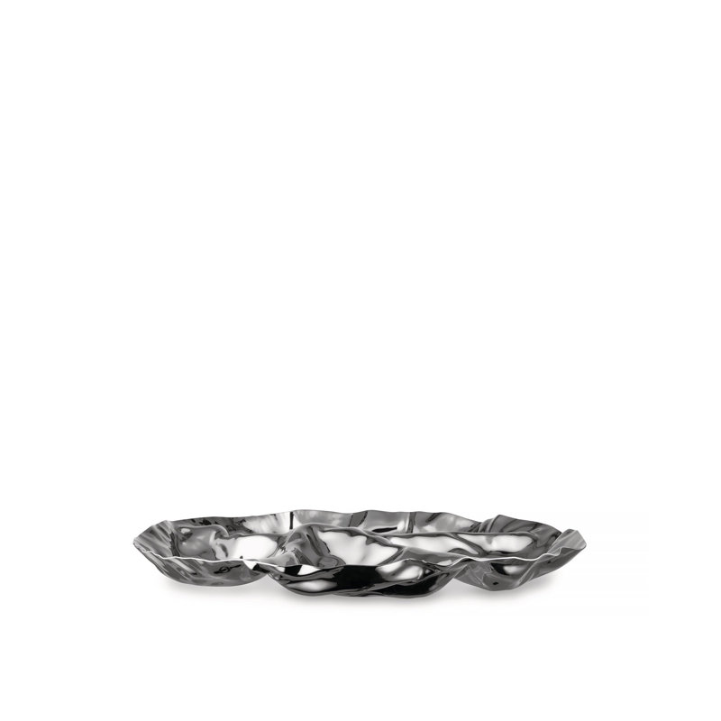 Pepa Stainless Steel Four-Section Hors-d'oeuvre Dish