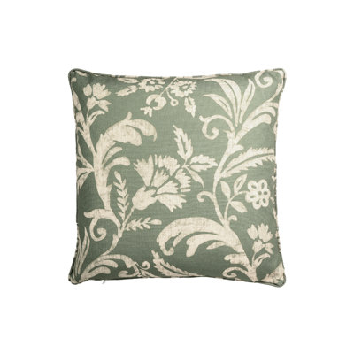 Lise Floral Cotton Throw Pillow
