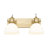 Hines 1-Light Vanity Light in Brushed Champagne Bronze with Opal Glass