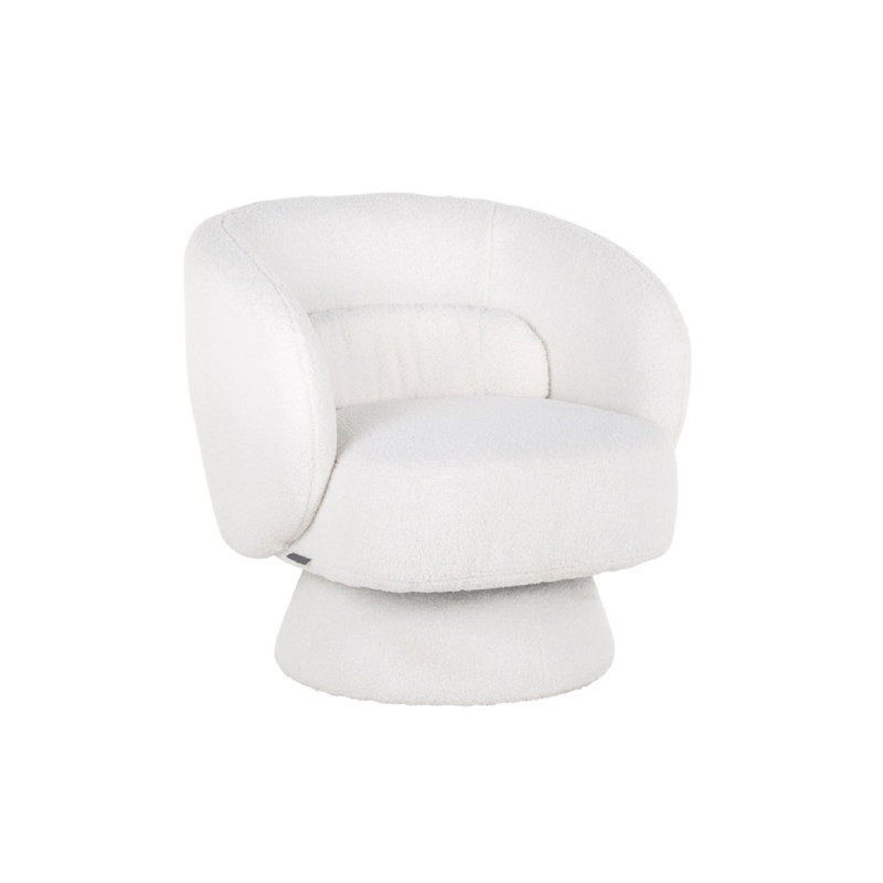 Senna Upholstered Swivel Barrel Chair