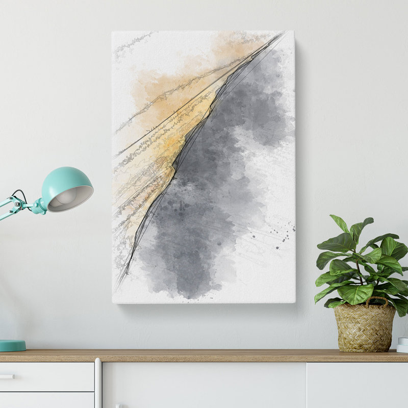 Edge of a Sand Dune - Wrapped Canvas Painting Print, 91cm H x 60cm W x 3cm D