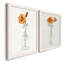 California Poppy Vase I - Toile encadrée de qualité supérieure - prête à être accrochée-2001333013-2001333012