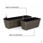 Annaleena 2-Pack Smart Self-watering Rectangle Planter Box-1414711220