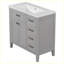 Ensemble de meuble-lavabo moderne avec lavabo et tiroirs-104947412