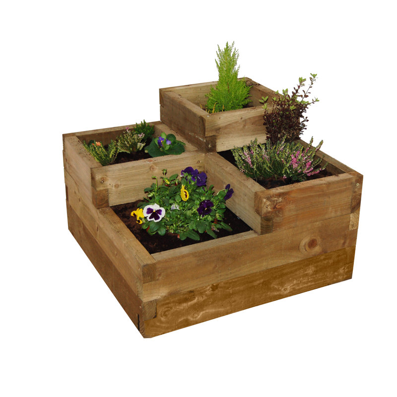 Handmade Wood Raised Garden Bed