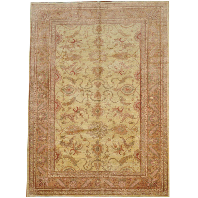 Tapis en laine noué à la main Oushak