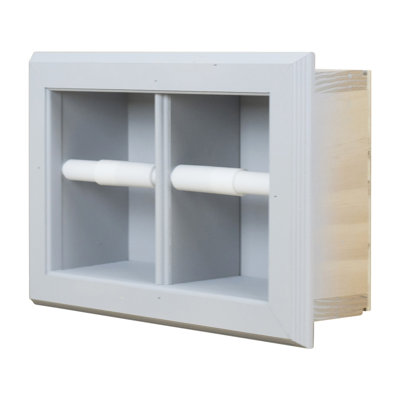 Porte-papier hygiénique encastré Butler