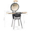 Kamado Barbecue Fumoir en céramique 13,0 po-87118877