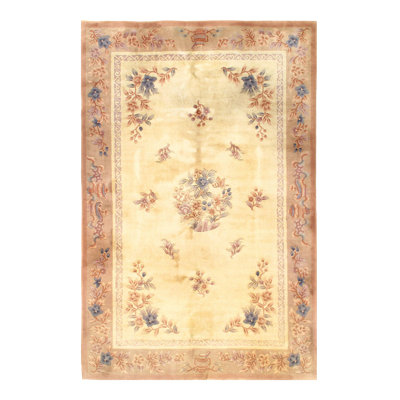 Bowlby One-of-a-Kind 6' X 9' 1960s Wool Area Rug in Beige