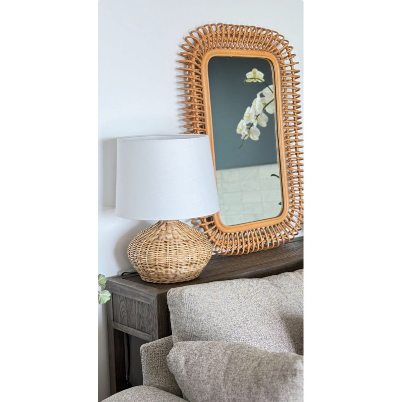 Bracken Wicker/Rattan Table Lamp