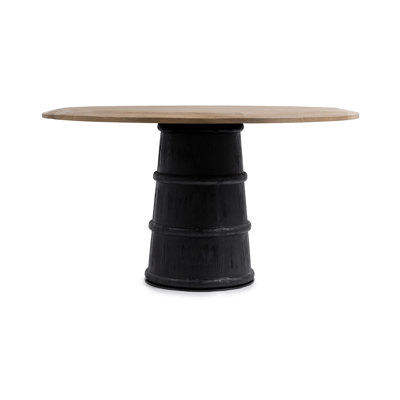 Lunen Elm Wood Dining Table