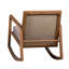 Chaise berçante simple en bois massif-102345405-102345406