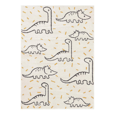 Unique Loom Dinosaur Whimsy Kids Rug