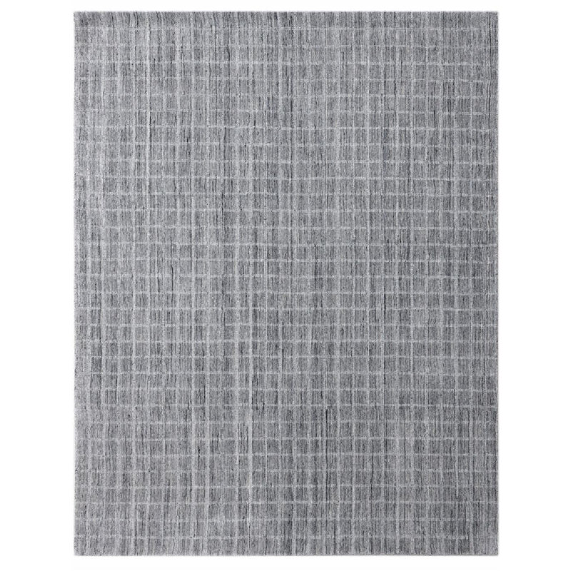 Tapis rectangulaire gris clair Marut, Rectangle de 5 pi x 8 pi