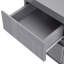 Borach 2 - High Gloss 2 Drawer Chest of Drawers