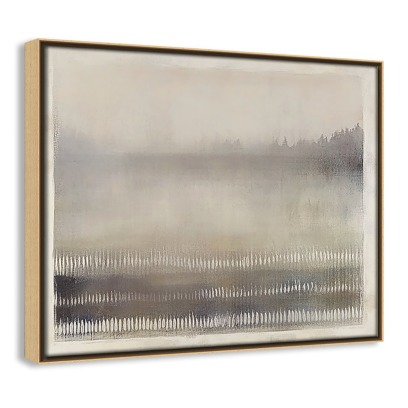 Équilibre équilibré III - reproduction de paysage par Irena Orlov, L 15,5 po x H 12,5 po, Framed Canvas, Flotteur naturel