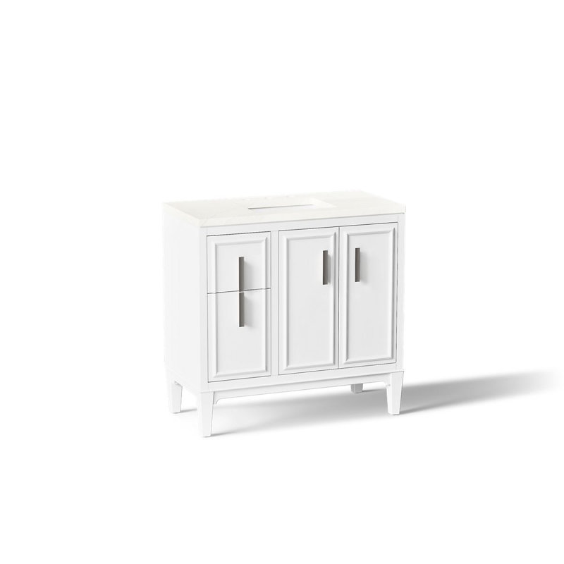Southerk 36-In Bathroom Vanity Set, White
