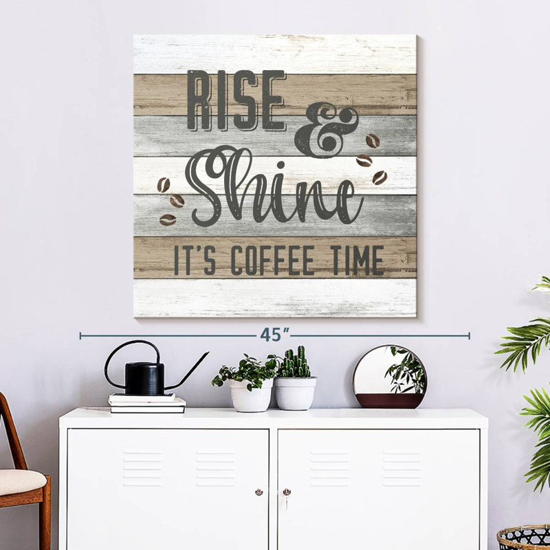 Café Rise And Shine, H 33 po x l 33 po