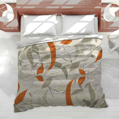 Spiral Leaves Cool Bedding