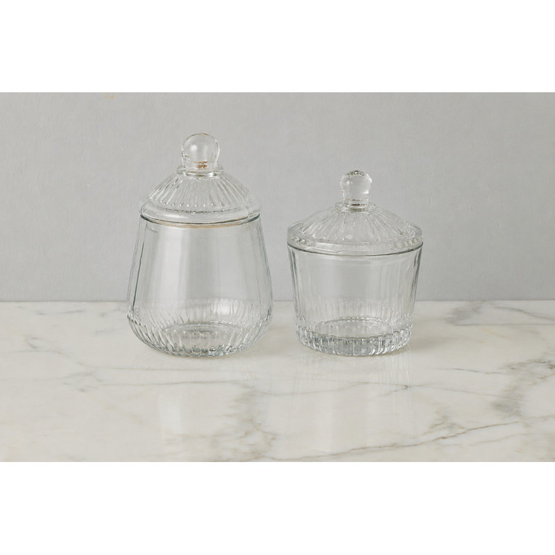 Ensemble de 2 bocaux en verre French Bistro Bon Bon & Biscuit