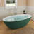 Fslefay 65'' Freestanding Bathtub Solid Surface Deep Soaking Tubs-124822464