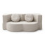 Upholstered 29.79 " Linen Blend Sofa