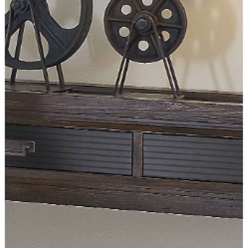 Home Branson 2-Drawer Sofa Table, No Assembly Required, Two-Tone