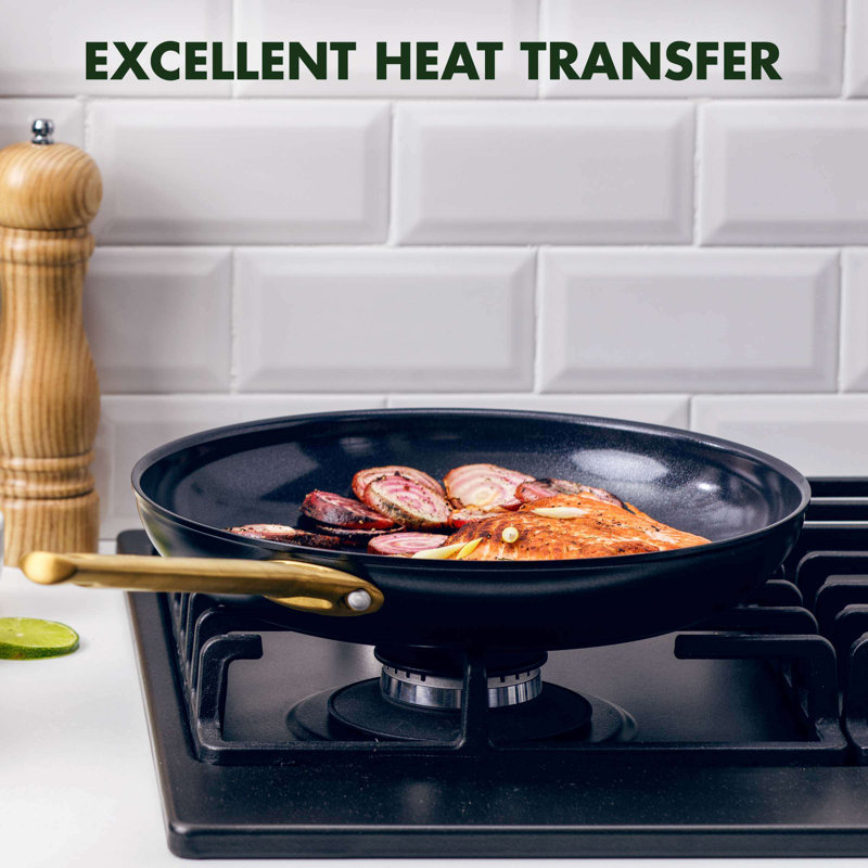 Greenpan Reserve Ceramic Nonstick 3pc Fry Pan Set 11-in Ceramic Cookware Set