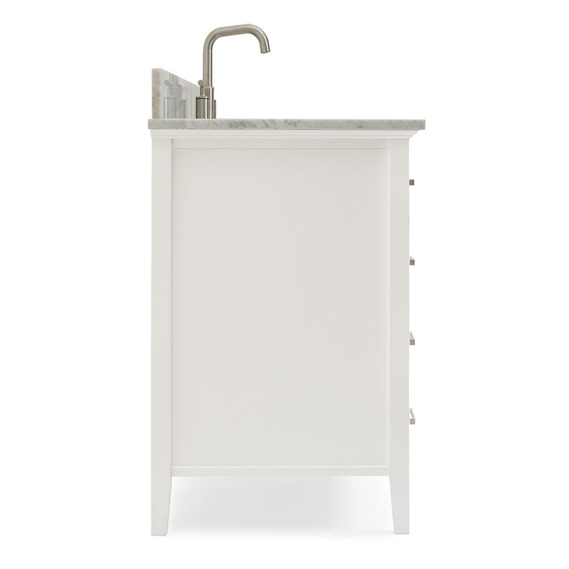 Kensington 37'' W Single Vanity, Right, White