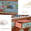Dark-brown+Blue Solid + Manufactured Wood Shoe Storage Bench