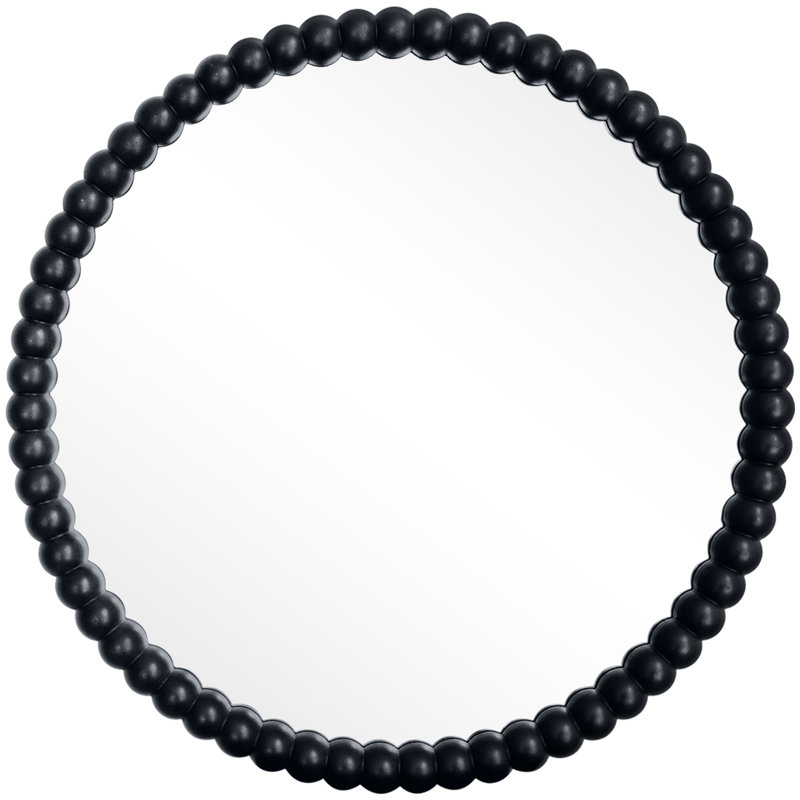 Miroir d'appoint Ayde, Doré, 28 po x 28 po