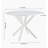 Table Mid-Century Dining Table With Round Mdf Table Top, Pedestal Dining Table-374095422